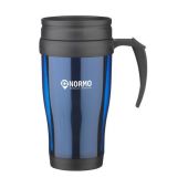 ThermoDrink thermobeker met klikopening kunststof 450 ml ThermoDrink thermobeker met klikopening kunststof 450 ml