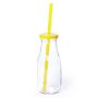 Albio drinkglas met rietje glas 320 ml