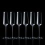 Ferraghini champagne glazen set van 6 mondgeblazen kristal