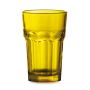 Robuuste gekleurde drinkglas 300 ml