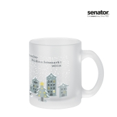 Frozen Mug mok gesatineerd glas 250 ml Frozen Mug mok gesatineerd glas 250 ml